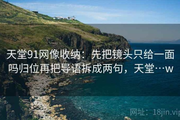 天堂91网像收纳：先把镜头只给一面吗归位再把导语拆成两句，天堂…w